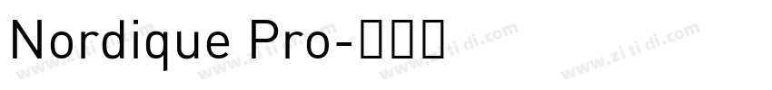 Nordique Pro字体转换